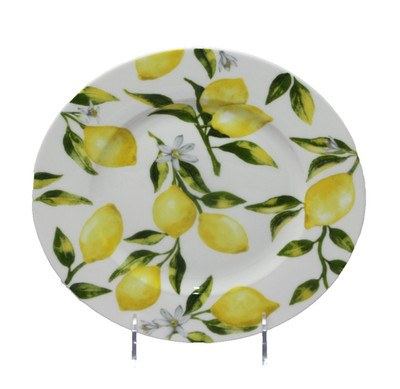 Mikasa LEMONS Bone China Salad Plate-NEW