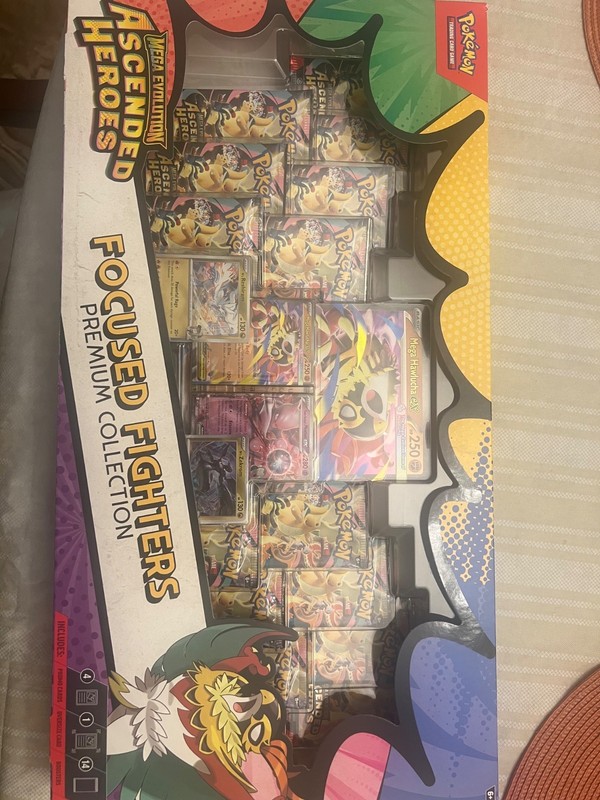 Ascended Heroes Focused Fighters Premium Collection IN HAND SHIPS ASAP✈️✈️