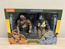 2019 NECA Teenage Mutant Ninja Turtles Bebop And Rocksteady Action Figure 2 Pack