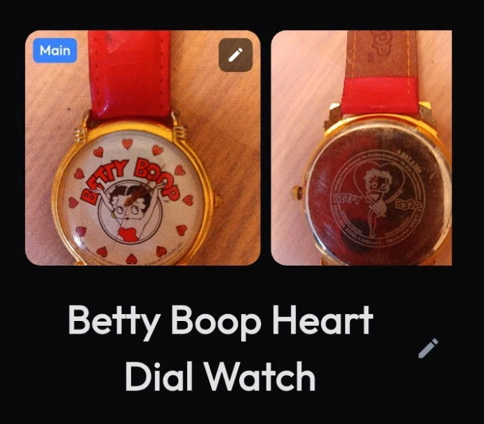 Preços baixos em Relógios de pulso Betty Boop | eBay