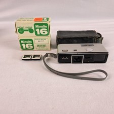 Vintage Minolta-16 Model P Subminiature Camera Kit Japan