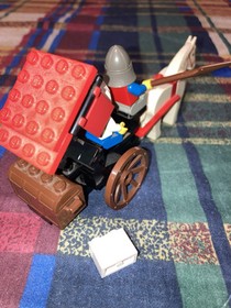Lego 6023 MAIDEN'S CART 1986 Complete Instructions Medieval Vintage