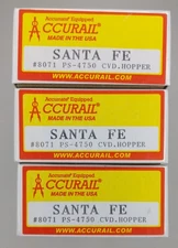 Accurail 8071 HO Scale Santa Fe PS-4750 Covered Hopper Kit (Set of 3)