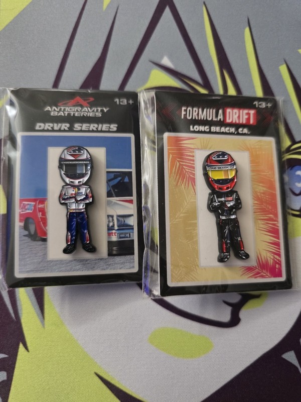 Leen Customs Driver Series Limited Edition Pins
