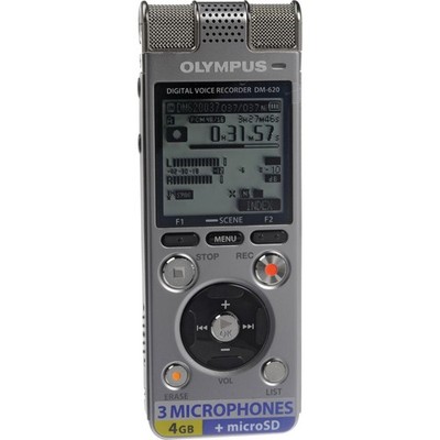 Olympus 142665 DM-620 SLV Voice Recorder