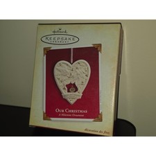 Hallmark Keepsake Ornament 2005 Our Christmas Milestone Anniversary Heart