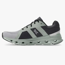 On Cloud  Men's 8 M Cloudrunner  Running Shoes in Alloy/Moss - 150