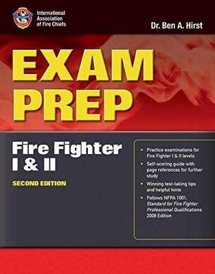Exam Prep: Fire Fighter I & II (Exam - Paperback, by Hirst Ben A. - Very Good h