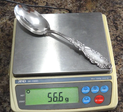 Gorham Luxembourg Sterling Silver 8.25" Serving Spoon 56.6 Grams Use or Scrap