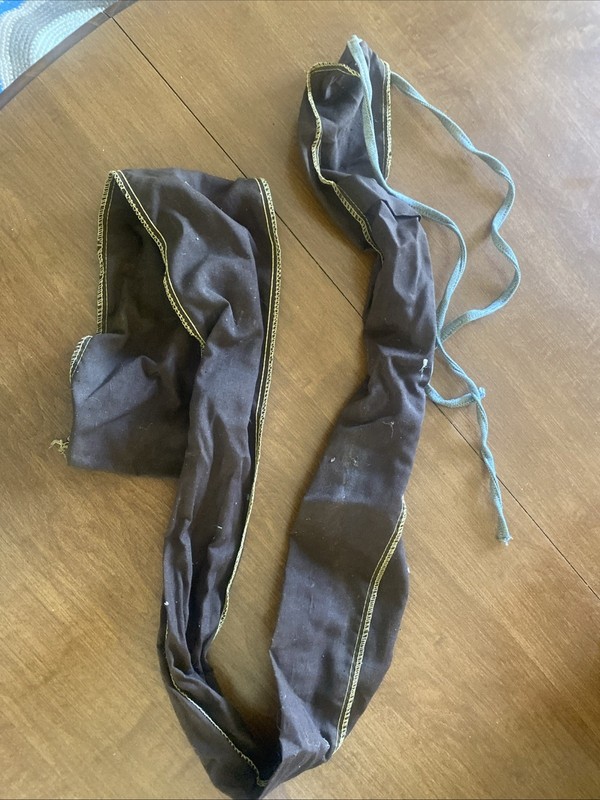 Vintage Cloth Fishing Rod Cover
