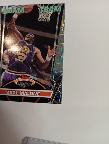 1992-93 Stadium Club Karl Malone Beam Team Members Only #17 Utah Jazz Lot NR-MNT - Afbeelding 15 van 19
