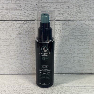 Paul Mitchell Awapuhi Wild Ginger Styling Treatment Oil 3.4 oz