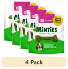 Dental Bone Treats, Chews for Tiny/Small Dogs under 40 lbs, 80 Count, 32 oz