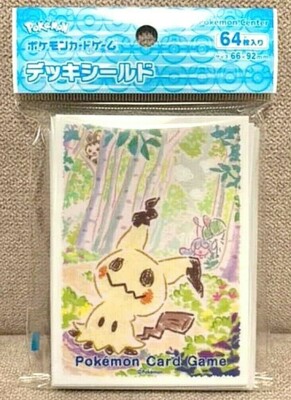Pokemon Deck Shield Crayon Mimikyu 64 Sleeves Japan NEW Sleeve | eBay