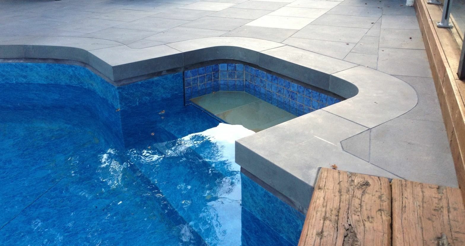 Rebated Pool Coping