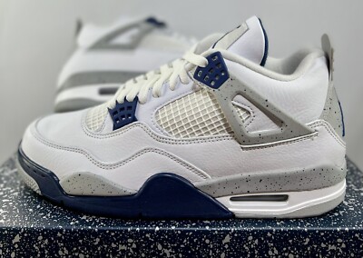 Size 11.5 - Jordan 4 Retro Mid Midnight Navy for sale online