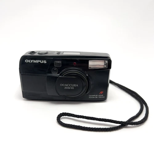 Olympus Accura Zoom 105 Zoom 38-105mm Point and Shoot with Battery