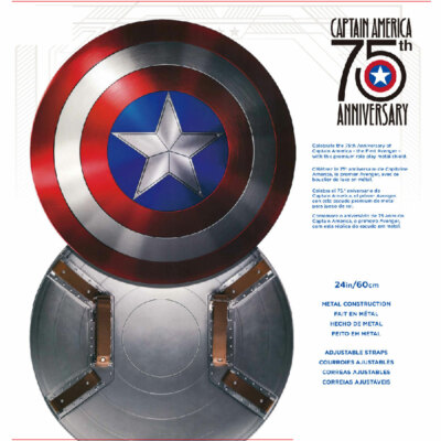 1:1 Captain America 75th Anniversary Shield Alloy Metal Collection