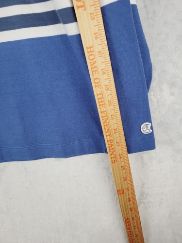 Todd Snyder x Champion Sweatshirt Mens M Striped Cotton Crewneck Made in USA - Picture 8 of 13