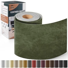 Oaz Leather Repair Tape Kit Classic Green 4”x63”