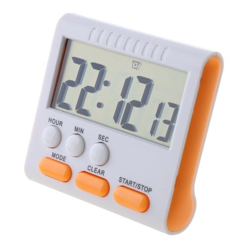 Kitchen Timer Alarm Clock Digital Cooking Timer Magnet Countdown Clock LCD - Picture 4 of 12