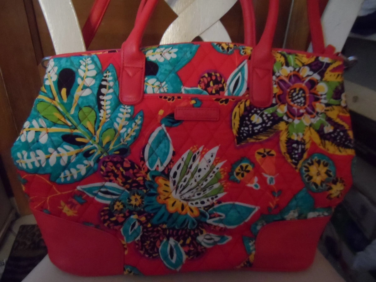 Vera Bradley Day Off Satchel in retired Rumba pattern eBay