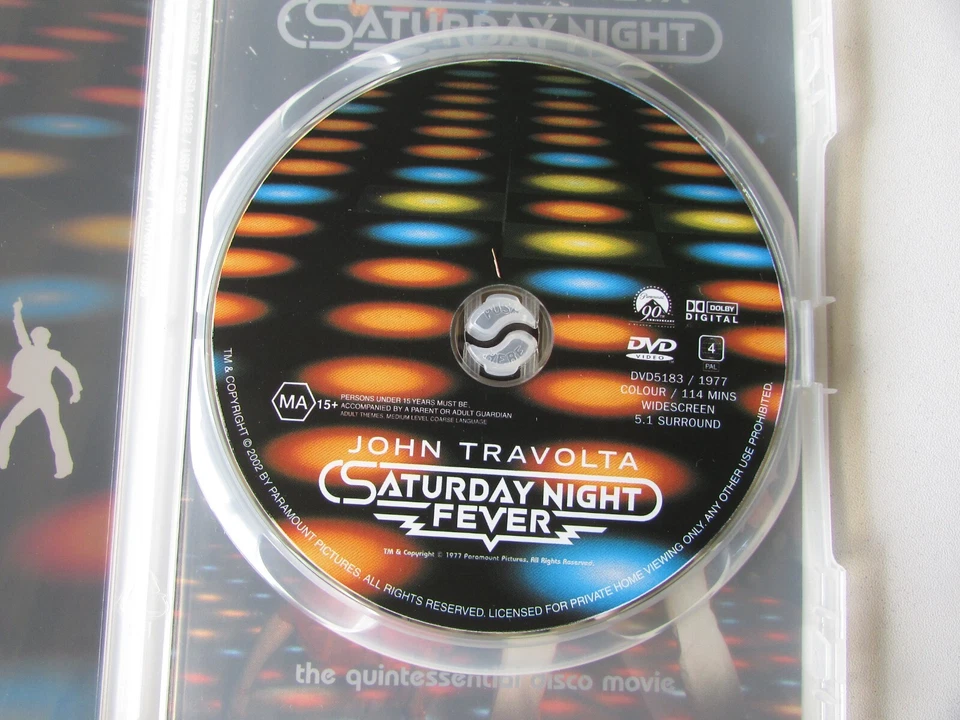 Saturday Night Fever 1977 John Travolta - image 2 of 3