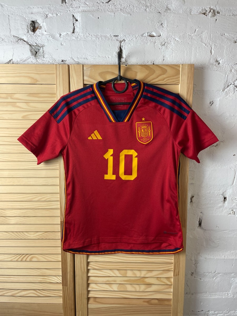 adidas スペイン代表 PEDRI 10 シャツ ※オーセンティック PEDRI #10 SPAIN TEAM JERSEY HOME FOOTBALL SOCCER JERSEY