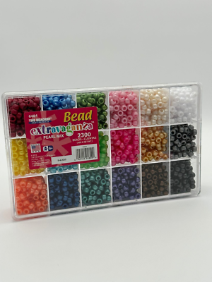 The Beadery Crayon Colors Approx 2300 Pony Bead Mix Extravaganza - Main Image