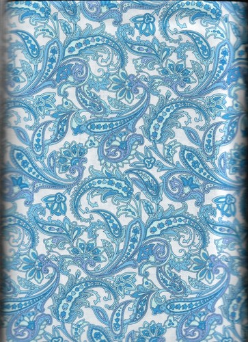 45' 100% cotton fabric "cozy paisley" by Benartex Farbric - 第 1/6 張圖片