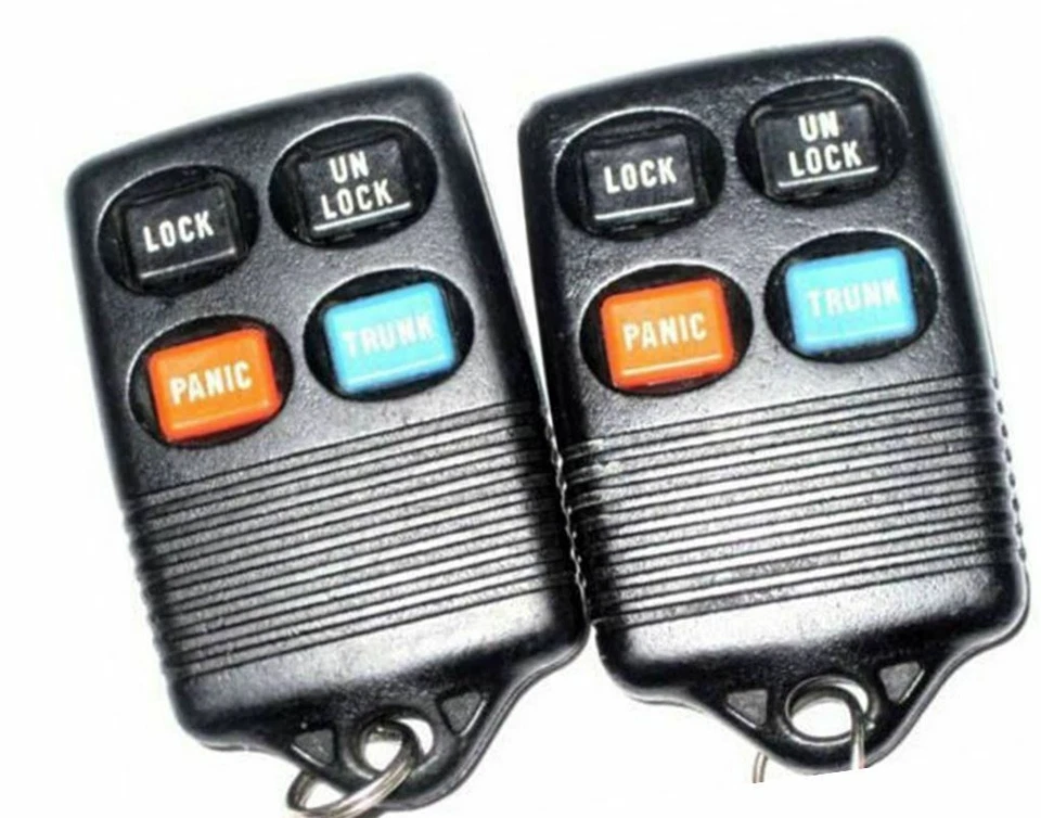 Par de Lincoln Control Remoto Entrada Sin Llave GQ43VT4T Transmisor Alarma Clicker Foto 4 de 4