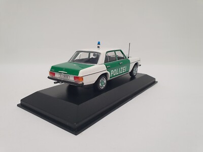 1/43 MERCEDES-BENZ 200 POLIZEI POLICE CAR W114/115 1973 MINICHAMPS