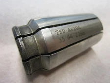 TSD 55/64" Series AF204 Collet 1-7/16" Outer Diameter 2-1/2" Overall Length
