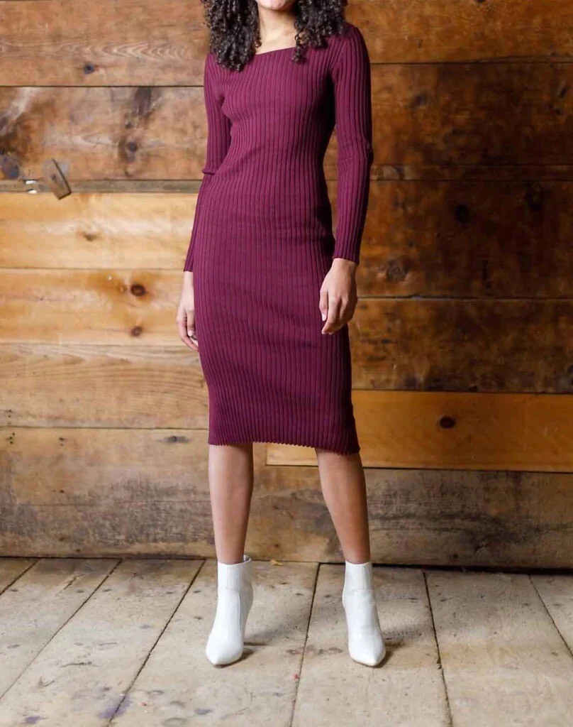 max ivory knit mini dress Maribeth Long Sleeve Ribbed Knit Mini Dress Cream
