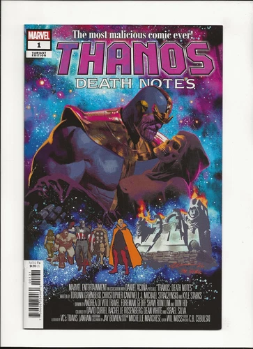 Thanos: Death Notes #1 (Marvel Comics January 2023) Daniel Acuna Variant VF NM