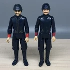 2 1980 Vintage Star Wars Bespin Security Guard Mustache Variant Action Figures