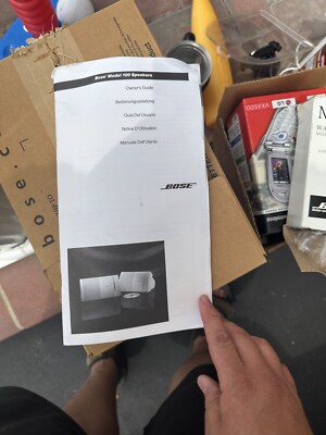 Bose Model 100 Bookshelf Speakers for sale online | eBay