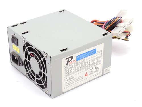 PMax MEC-6350 350W ATX Switching Power Supply Desktop PC Computer Netzteil