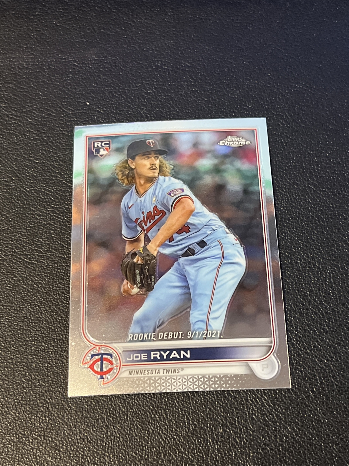 2022 Topps Chrome Update Base #USC94 Joe Ryan - Minnesota Twins RC
