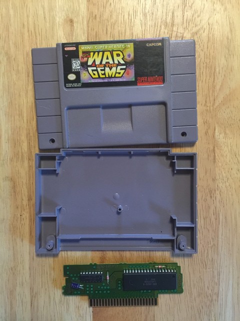 Marvel Super Heroes in War of the Gems  (Super NES, 1996) NOT WORKING FREE SHIP