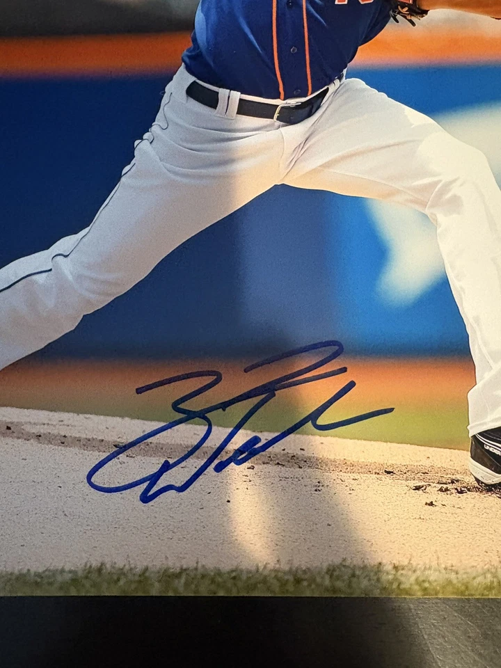 Zack Wheeler Signed New York Mets 8x10 Photo PSA/DNA - Image 2 of 3