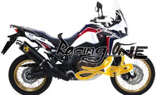 AUSPUFF ARROW RACE-TECH SCHWARZ HOMOLOGIERTE HONDA AFRICA TWIN 1000 / ADV SPORTS