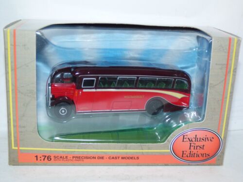 EFE 1/76 Scale AEC Duple Coach Wilts & Dorset red & maroon - Bild 1 von 2