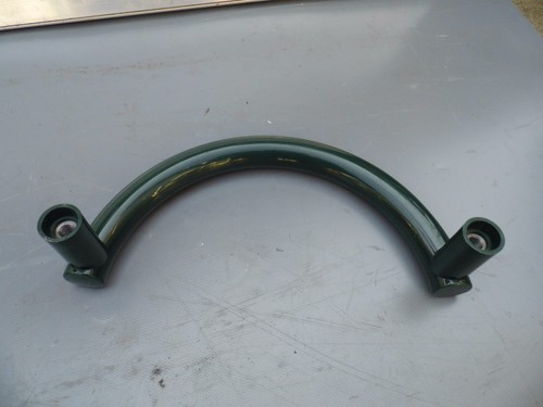 Original HEWI Haustür Griff 330mm gebogen Lagerauflösung Farbe grün Kratzter - Bild 3 von 7