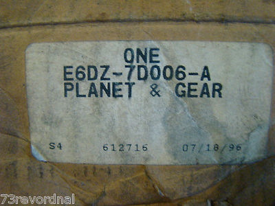 Ford E6DZ7D006A Planetary 33 Spline 86 87 88 89 90 91 Taurus Sable OEM NORS