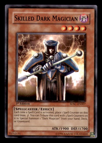 Skilled Dark Magician [1st Edition] SDSC-EN007 card