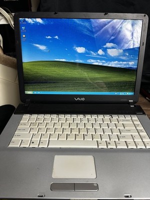 Vintage Sony VAIO Laptop Microsoft Windows XP 2001 #PCG-7M1L | eBay