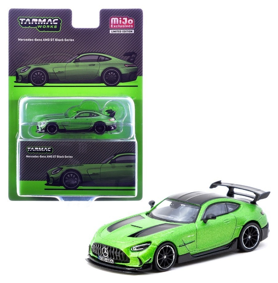 Tarmac Works 1:64 Mercedes-Benz AMG GT Black Series Green Global64