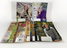 Lot Of 10 Interweave Knits Magazines 2008-2016