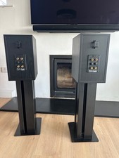 KEF Q300 SERIES speakers in black colour  (stands not included)